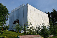 Renovierungsarbeiten am Pfarrhaus der Katholischen Kirchengemeinde Zierenberg